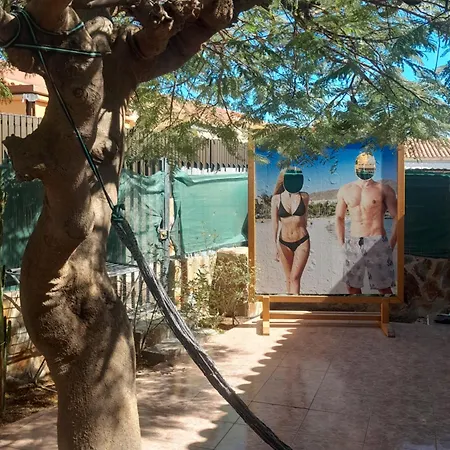 بيت للعطل Bungalow Con Flamboyan En Maspalomas